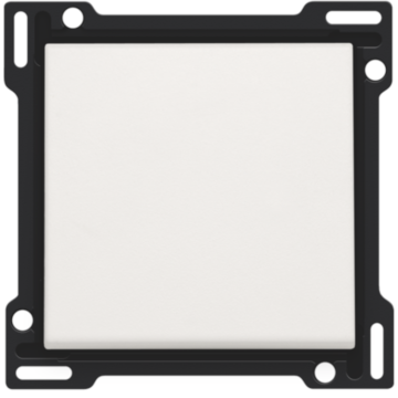 Niko centraalplaat voor enkelvoudige schakelaar of drukknop - Original White (101-61105)