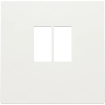 Niko centraalplaat voor enkelvoudige luidsprekeraansluiting - Original White (101-69801)