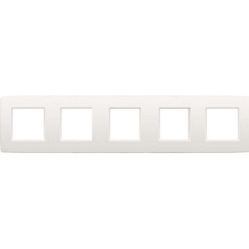 Niko afdekplaat 5 horizontaal/verticaal - 71mm centerafstand - Original White (101-76005)