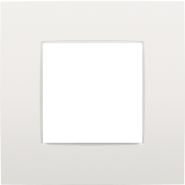 Niko enkelvoudige afdekplaat - Intense White (120-76100)