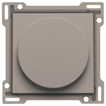 Niko draaiknop en centraalplaat voor motoren 3 snelheden 0-1-2 - Intense Bronze (123-65937)