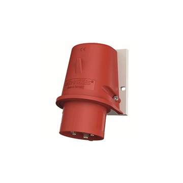 Mennekes CEE toestelcontactdoos 5-polig 400V 6h 16A IP44 (801)