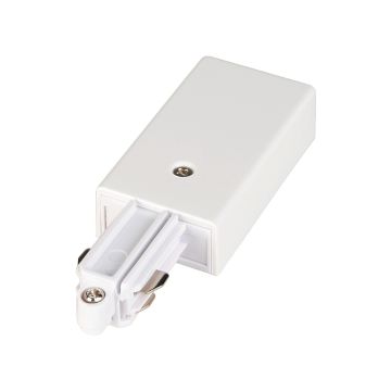 SLV voedingadapter voor spanningsrail 1-fase - wit (143041)
