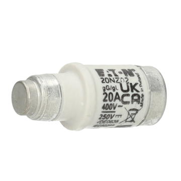 Eaton buiszekering D02 20A traag per 10 stuks (20NZ02)