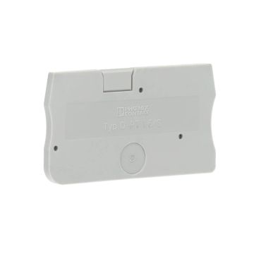 Phoenix Contact rijgklem afsluitplaat - grijs 50stuks (D-PT 1.5/S)