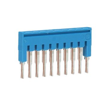 Phoenix Contact doorverbindingsbrug voor rijgklem 10-polig 3,5 mm - blauw (FBS 10-3,5 BU)