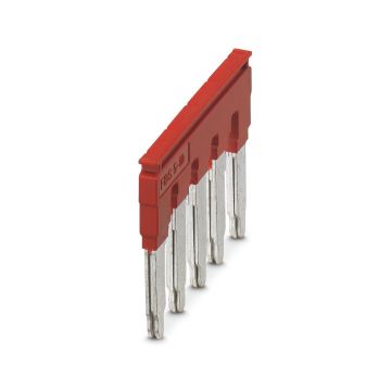 Phoenix Contact doorverbindingsbrug voor rijgklem 5-polig 10,2 mm - rood  (FBS 5-10)