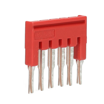 Phoenix Contact doorverbindingsbrug voor rijgklem 6-polig 8,2 mm - rood per 10 stuks (FBS 6-8)