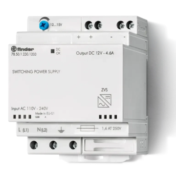 Finder DIN-rail voeding 12VDC 4.2A (78.51.1.230.1203)