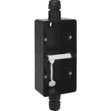 Niko New Hydro onderbak 2-voudig zwart (761-84261)