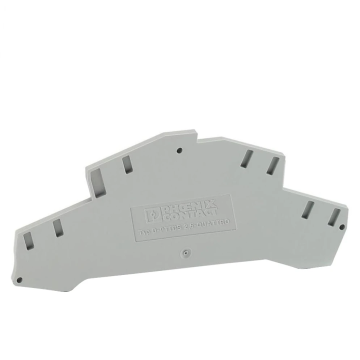 Phoenix Contact rijgklem afsluitplaat - grijs  per 50 stuks (D-PTTBS 2,5-QUATTRO)