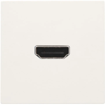 Niko centraalplaat HDMI-naar-HDMI aansluiting white (101-69417)