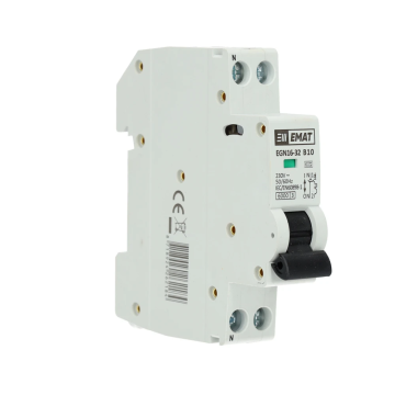 EMAT automaat 1-polig+nul 10A B-curve (85001002)