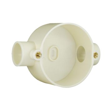 ATTEMA lasdoos 3/4" Ø 19mm wit (AT2045)