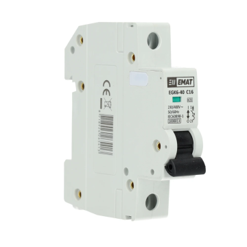 EMAT automaat 1-polig 16A C-curve (85001029)
