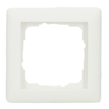 Gira afdekplaat stopcontact 1-voudig - standaard 55 zuiver wit mat (021104)