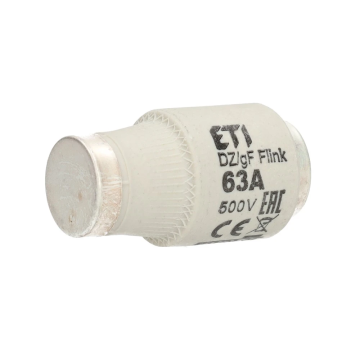 ETI zekering dz 63A snel DIII per 5 stuks