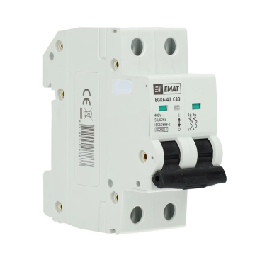 EMAT automaat 2-polig 40A C-curve (85001023)