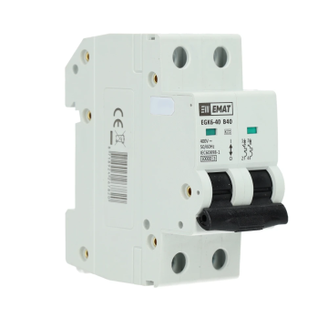 EMAT automaat 2-polig 40A B-curve (85001022)