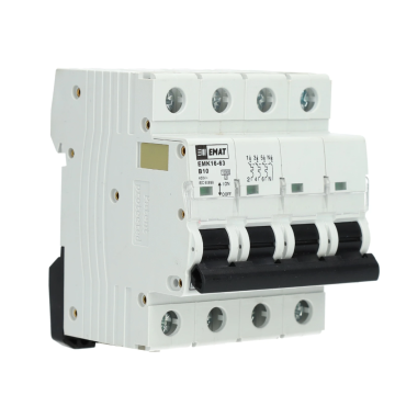 EMAT automaat 3-polig+nul 10A B-curve (85004002)