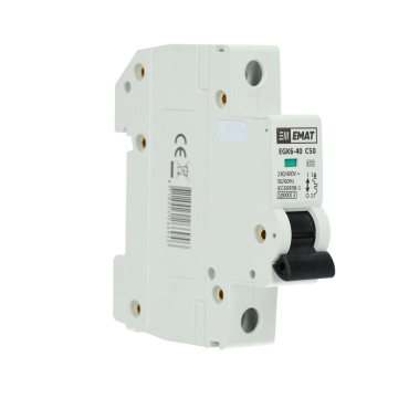EMAT automaat 1-polig 50A C-curve (85001039)