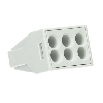 Wago explosieveilige verbindingsklem 6-voudig 0,75-2,5 mm2 per 50 stuks (773-496)