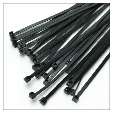 Colsonband 4.7x390mm zwart - per 100 stuks (55674)