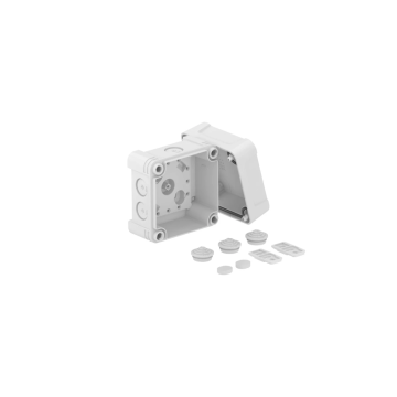 OBO aftakdoos 95x95x72 - grafietzwart (X02 SW)