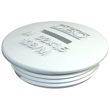 OBO blindstop M50 lichtgrijs (108 M50 PS)