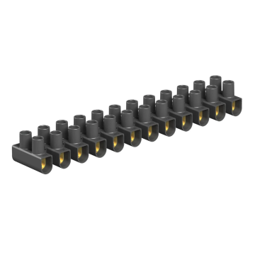 OBO lusterklem 12-polig 10mm2 - zwart (76 CE SW/EKL 2 S)