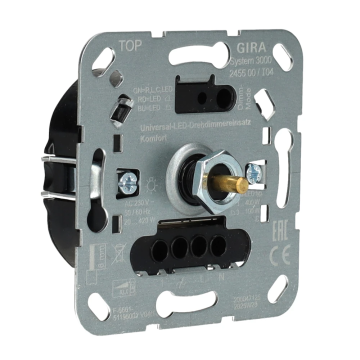 Gira Systeem 3000 universele LED draaidimmer komfort (245500)
