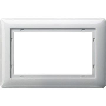 Gira afdekplaat 1,5-voudig zuiver wit glans (100103)