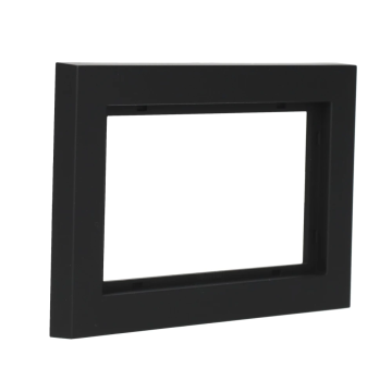 Gira E2 afdekplaat stopcontact 1,5-voudig - zwart mat (100109)