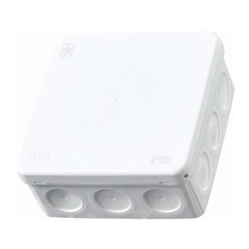 ABB kabeldoos groot met 12 ingangen zijkant en 2 onderkant IP65 (AP10)