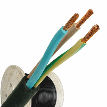 Neopreen kabel H07RNF 3x1.5 per haspel 500 meter