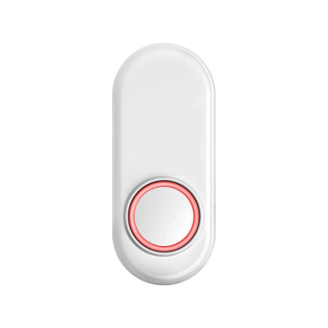 KLIKAANKLIKUIT draadloze drukknop voor deurbellen - ACDB-8000A wit (70272)