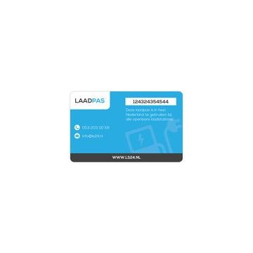 LS24 RFID laadpas voor laadpaal