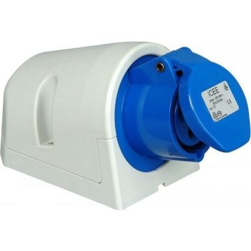 Kopp CEE stopcontact 3-polig 230V 6H 16A IP44 (103200002)