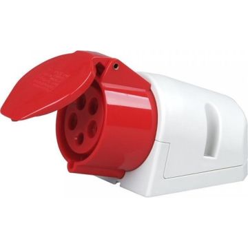 Kopp CEE stopcontact 5-polig 400V 6H 32A IP44 (102000005)