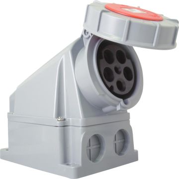 Kopp CEE stopcontact 5-polig 400V 6H 63A IP44 (106300008)