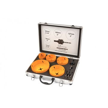 HBM 9-delige bi-metaal klokborenset 57-127mm (9563)