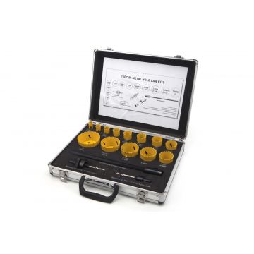 HBM 16-delige bi-metaal klokborenset 16-76mm (1230)