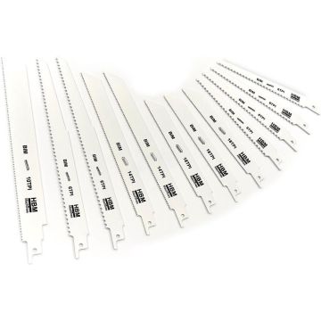 HBM 12 delige set reciprozaagbladen (9740)