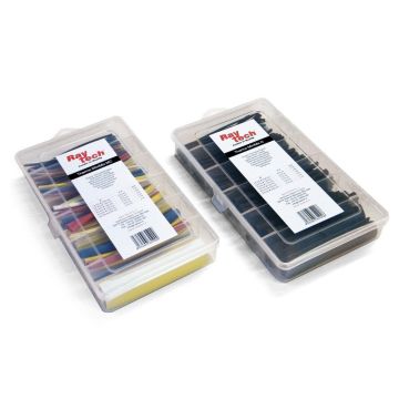Raytech krimpkous assortimentdoos 9/4,5mm - gekleurd (131600032)