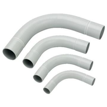 Helia bocht slagvast 25mm lichtgrijs (134833)