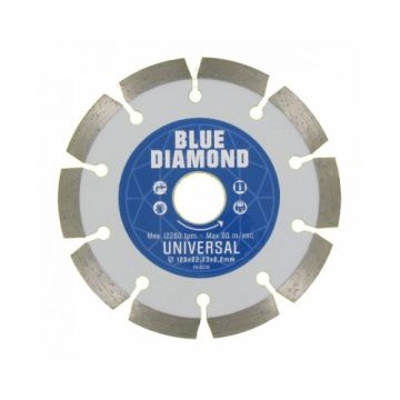 Kroon blue Diamond diamantschijf universeel met segmenten 125x22.2mm (14655016)