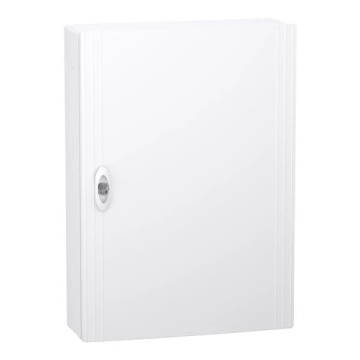 Schneider Electric prismaSeT lege zekeringkast 3-rijen 54 modules met volle deur - wit (LVSXL318)