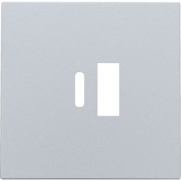 Niko centraalplaat voor USB A en C-lader - Intense Sterling (121-68002)