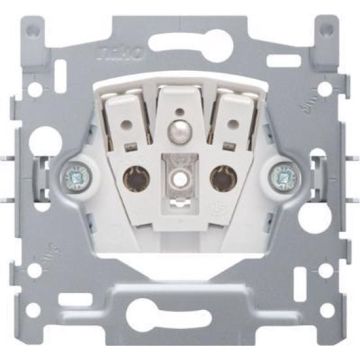 Niko sokkel stopcontact met penaarde 16A beperkte diepte 21mm met insteekklemmen en klauwen (170-32105)