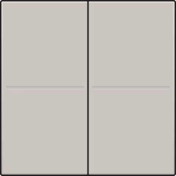 Niko afwerkingsset voor draadloze dimschakelaar kinetic (zowel EnOcean/Bluetooth/KNX) - Original Light Grey (102-00060)